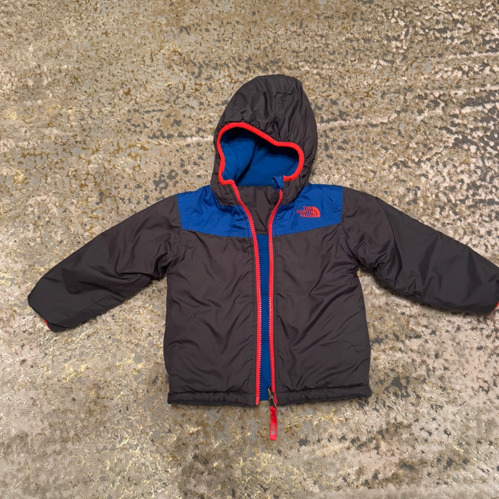 Toddler Boys 2T North Face Reversible Puffer Coat